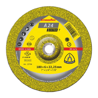 Klingspor A24 Extra T Grinding Disc