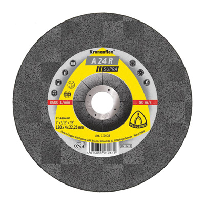 Klingspor A24R Supra Grinding Disc