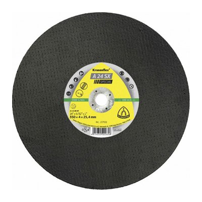 Klingspor A24SX Special Railway Cutting-off Wheel