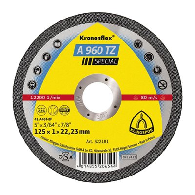 Klingspor A960TZ Special Cutting-off Wheel