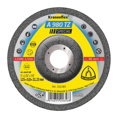 Klingspor A980TZ Special Cutting-off Wheel